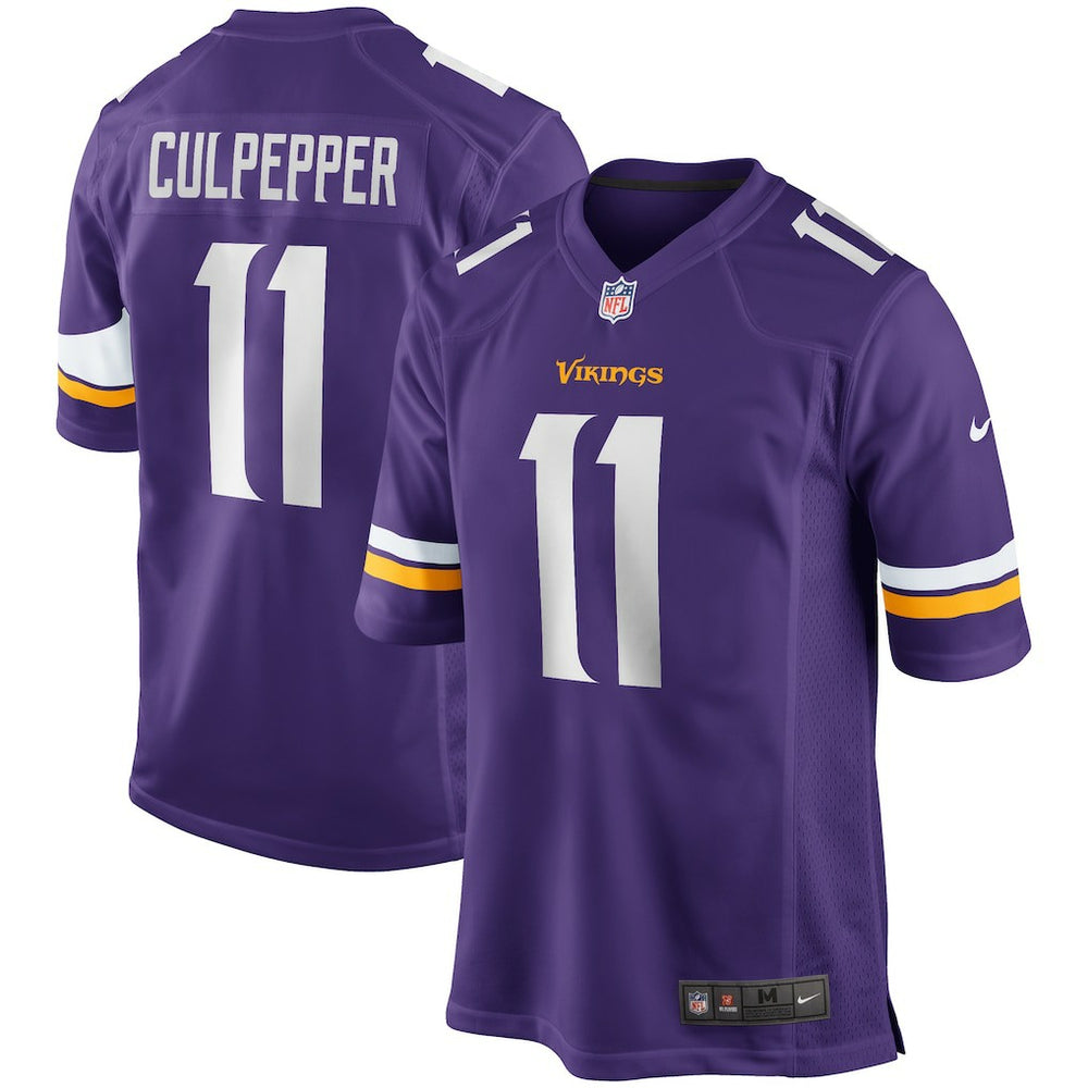 Nike Daunte Culpepper Minnesota Vikings Game Retired Player Jersey Purple