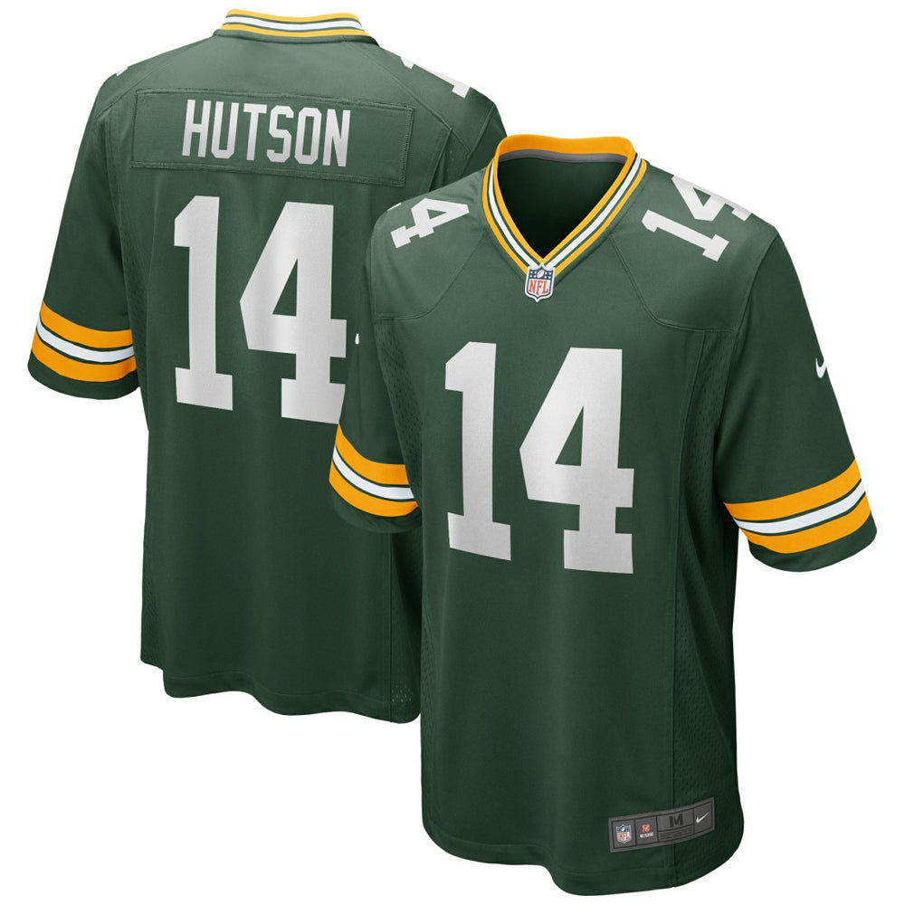 Nike Don Hutson Green Bay Packers Game Retired Player Jersey Green