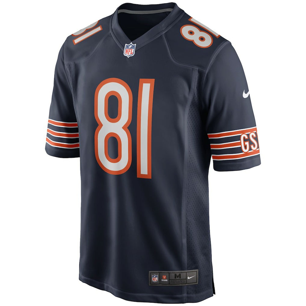 Nike Doug Atkins Chicago Bears Game Retired Player Jersey Navy