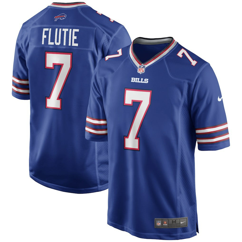 Nike Doug Flutie Buffalo Bills Game Retired Player Jersey Royal