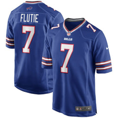 Nike Doug Flutie Buffalo Bills Game Retired Player Jersey Royal