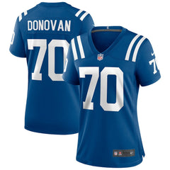 Nike Art Donovan Indianapolis Colts Women's Game Retired Player Jersey Royal