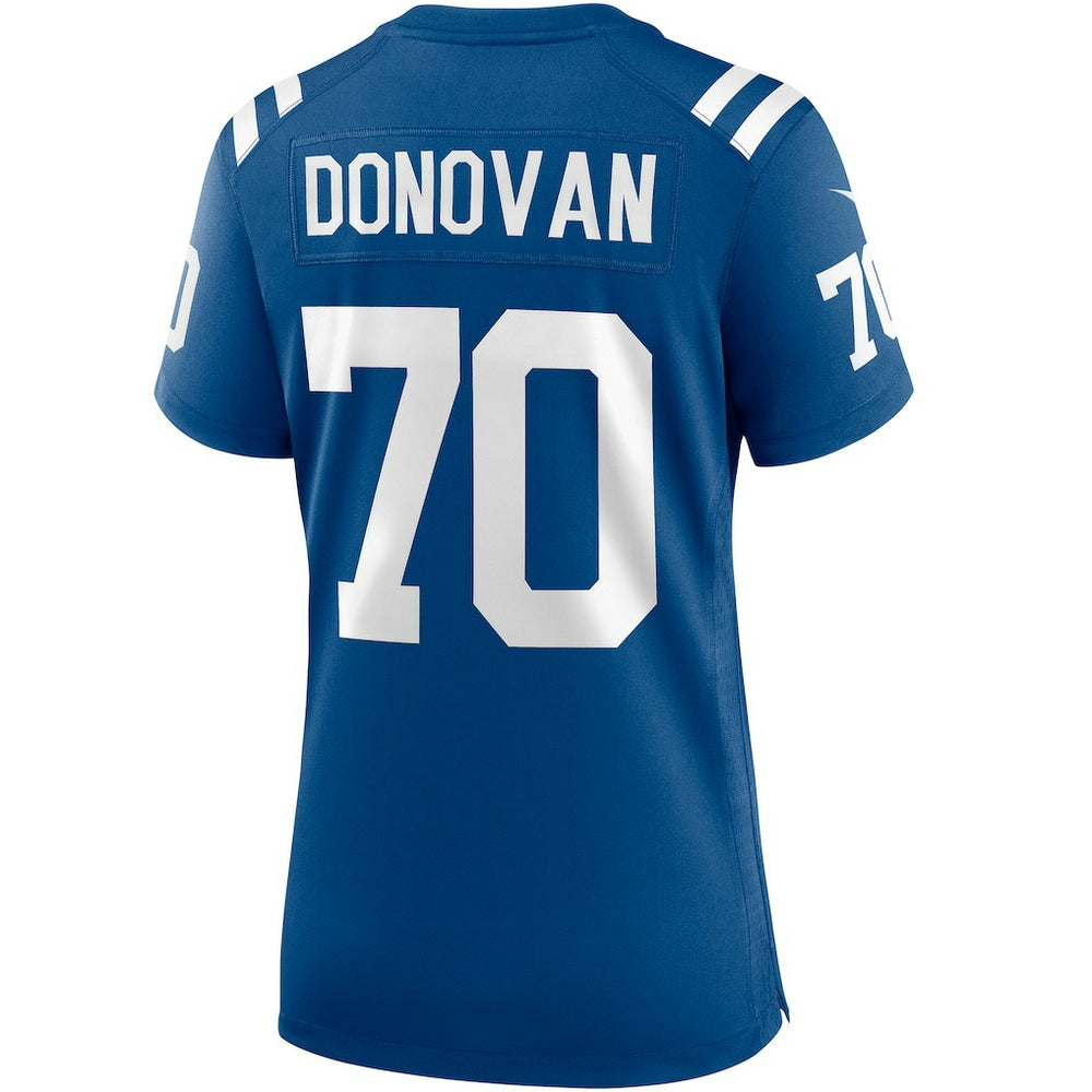 Nike Art Donovan Indianapolis Colts Women's Game Retired Player Jersey Royal
