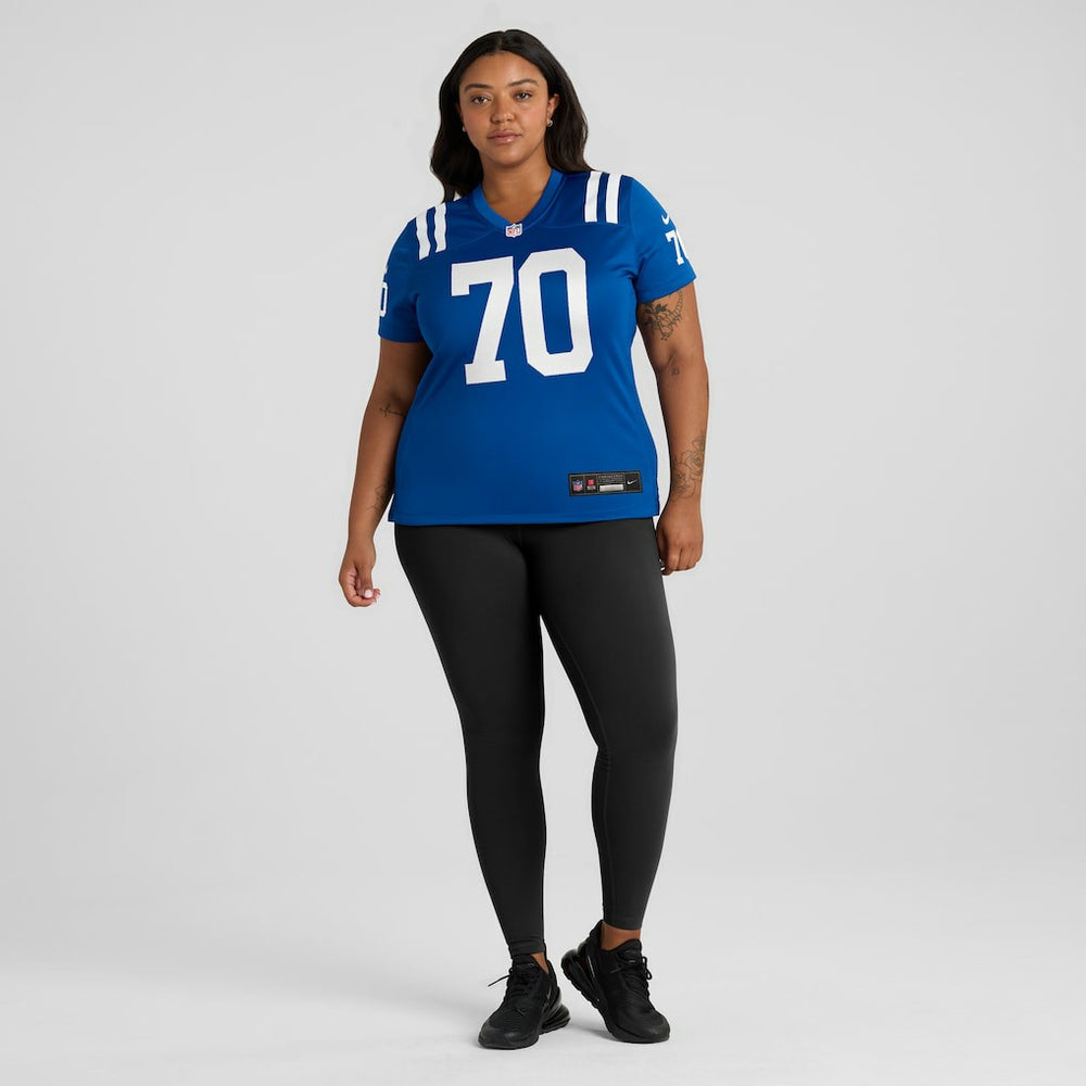 Nike Art Donovan Indianapolis Colts Women's Game Retired Player Jersey Royal