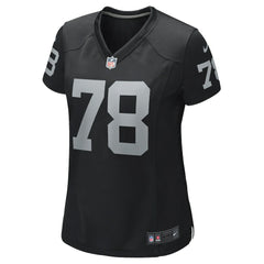 Nike Art Shell Las Vegas Raiders Women's Game Retired Player Jersey Black