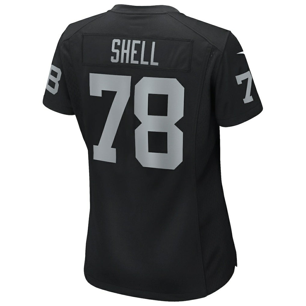 Nike Art Shell Las Vegas Raiders Women's Game Retired Player Jersey Black