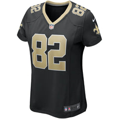 Nike Bob Pollard New Orleans Saints Women's Game Retired Player Jersey Black