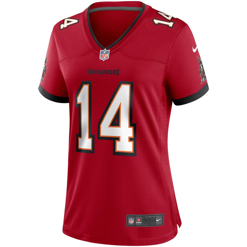 Nike Brad Johnson Tampa Bay Buccaneers Women's Game Retired Player Jersey Red