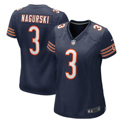 Nike Bronko Nagurski Chicago Bears Women's Game Retired Player Jersey Navy