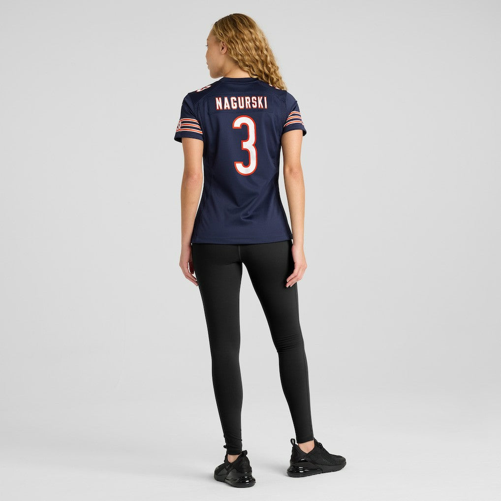 Nike Bronko Nagurski Chicago Bears Women's Game Retired Player Jersey Navy