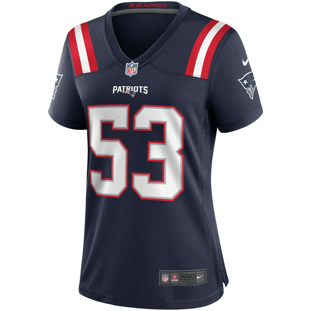 Nike Chris Slade New England Patriots Women's Game Retired Player Jersey Navy