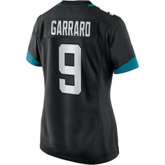 Nike David Garrard Jacksonville Jaguars Women's Game Retired Player Jersey Black
