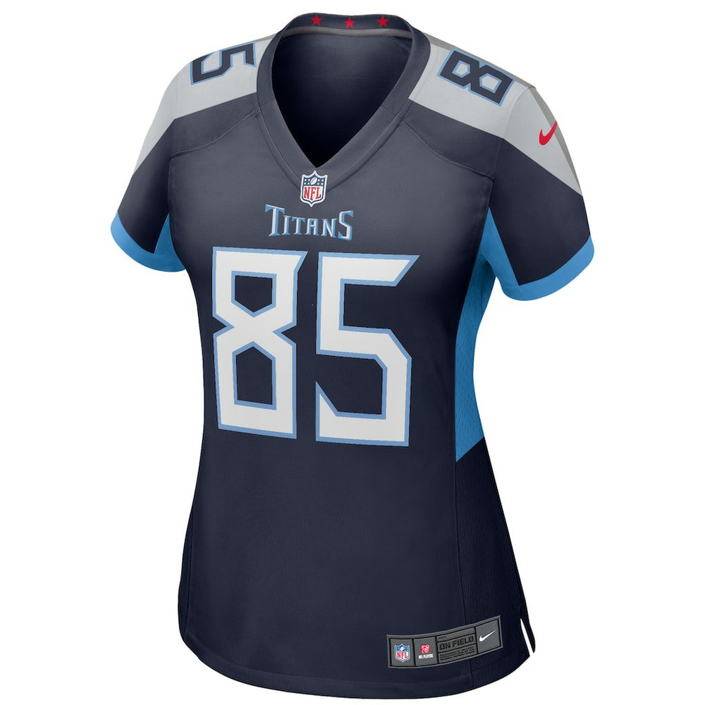 Nike Derrick Mason Tennessee Titans Women's Game Retired Player Jersey Navy