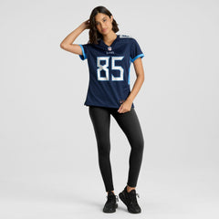 Nike Derrick Mason Tennessee Titans Women's Game Retired Player Jersey Navy