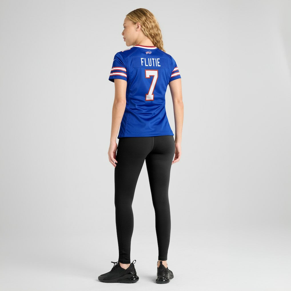 Nike Doug Flutie Buffalo Bills Women's Game Retired Player Jersey Royal