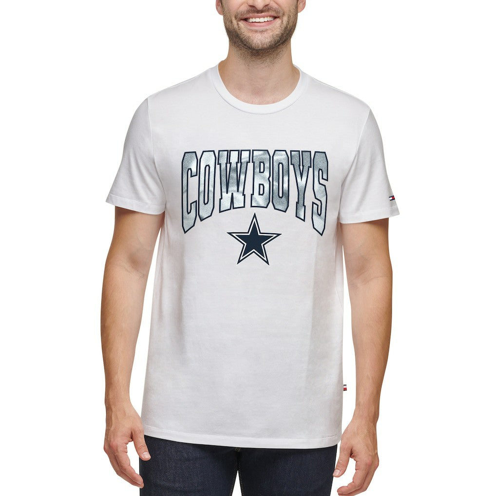 Dallas Cowboys Tommy Hilfiger Embroidered Patch T-Shirt White