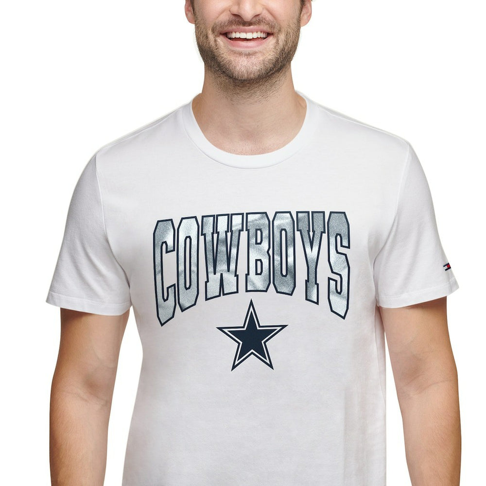 Dallas Cowboys Tommy Hilfiger Embroidered Patch T-Shirt White