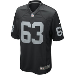 Nike Gene Upshaw Las Vegas Raiders Game Retired Player Jersey Black
