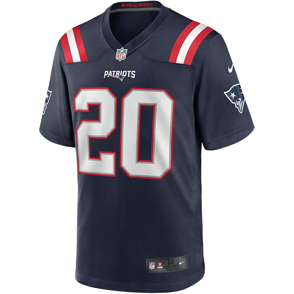 Nike Gino Cappelletti New England Patriots Game Retired Player Jersey Navy