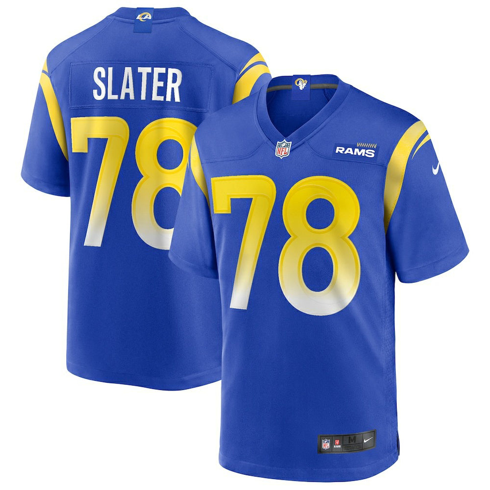 Nike Jackie Slater Los Angeles Rams Game Retired Player Jersey Royal