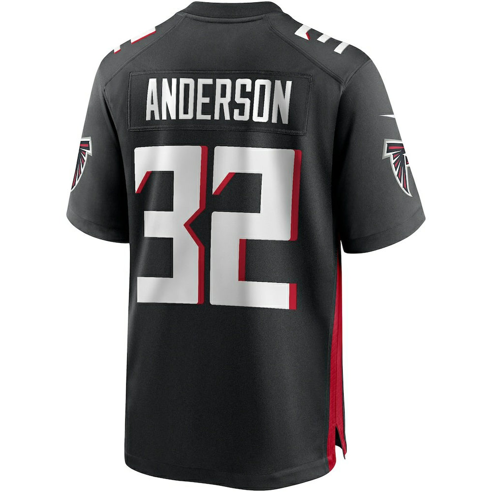 Nike Jamal Anderson Atlanta Falcons Game Retired Player Jersey Black