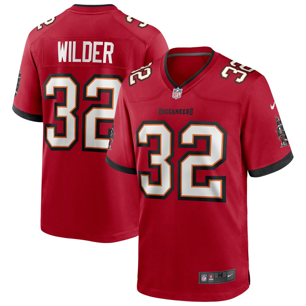 Nike James Wilder Tampa Bay Buccaneers Game Retired Player Jersey Red