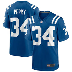 Nike Joe Perry Indianapolis Colts Game Retired Player Jersey Royal