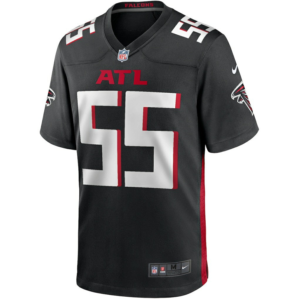 Nike John Abraham Atlanta Falcons Game Retired Player Jersey Black