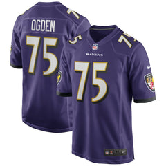 Nike Jonathan Ogden Baltimore Ravens Game Retired Player Jersey Purple
