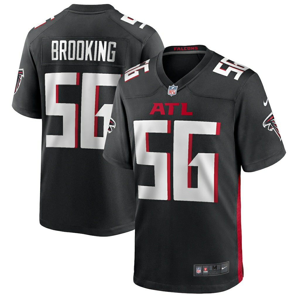 Nike Keith Brooking Atlanta Falcons Game Retired Player Jersey Black