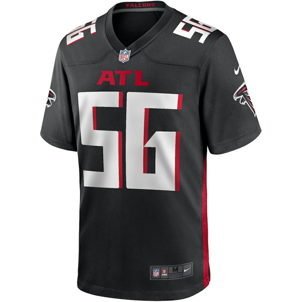 Nike Keith Brooking Atlanta Falcons Game Retired Player Jersey Black