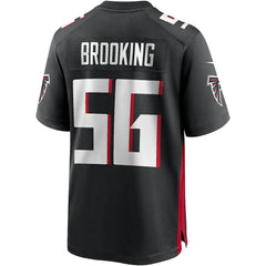 Nike Keith Brooking Atlanta Falcons Game Retired Player Jersey Black