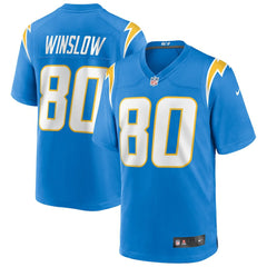 Nike Kellen Winslow Los Angeles Chargers Game Retired Player Jersey Powder Blue