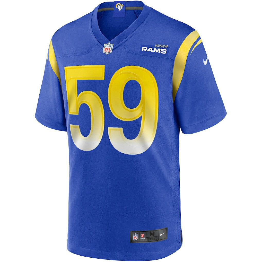 Nike London Fletcher Los Angeles Rams Game Retired Player Jersey Royal