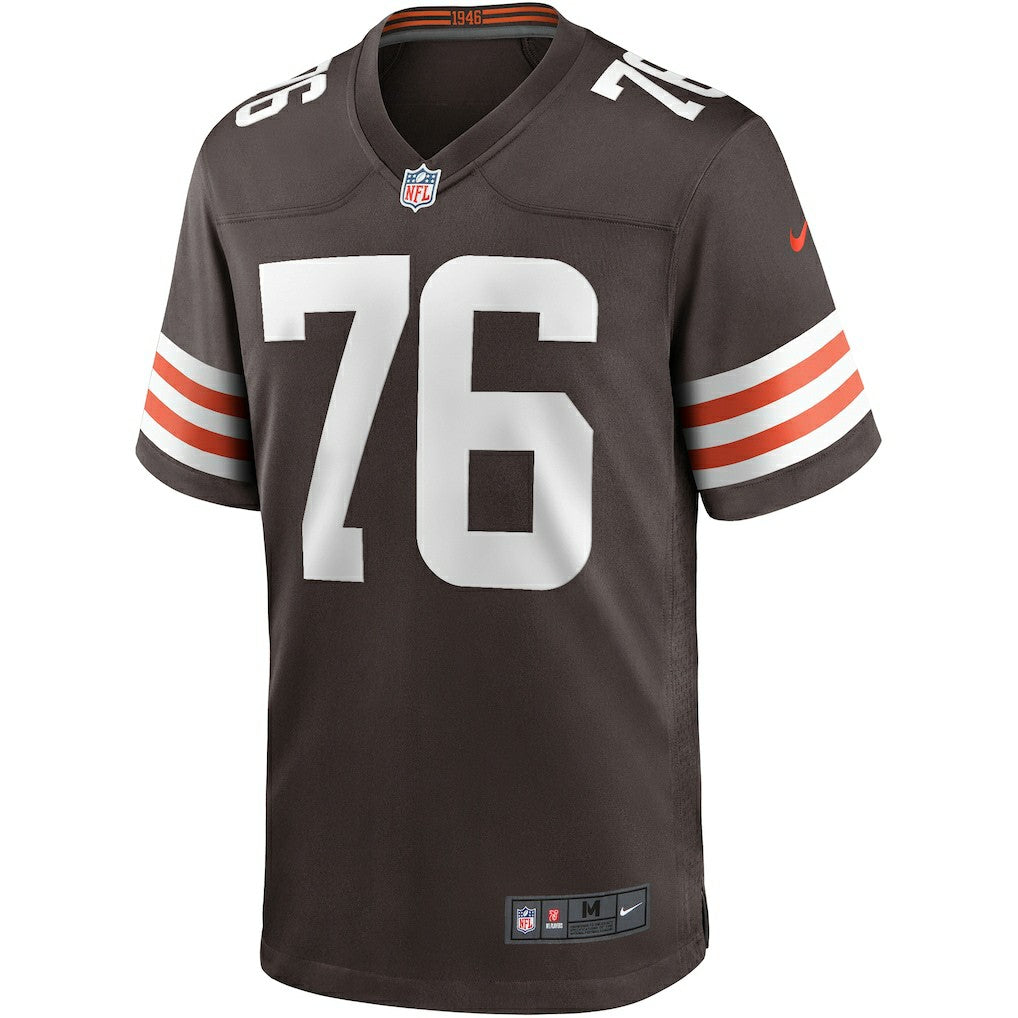 Nike Lou Groza Cleveland Browns Game Retired Player Jersey Brown