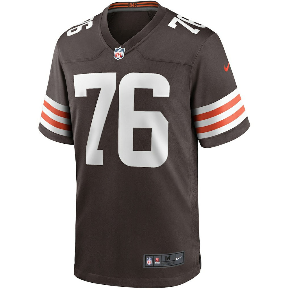 Nike Lou Groza Cleveland Browns Game Retired Player Jersey Brown