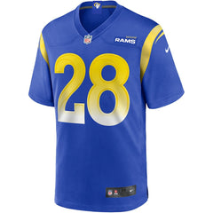 Nike Marshall Faulk Los Angeles Rams Game Retired Player Jersey Royal