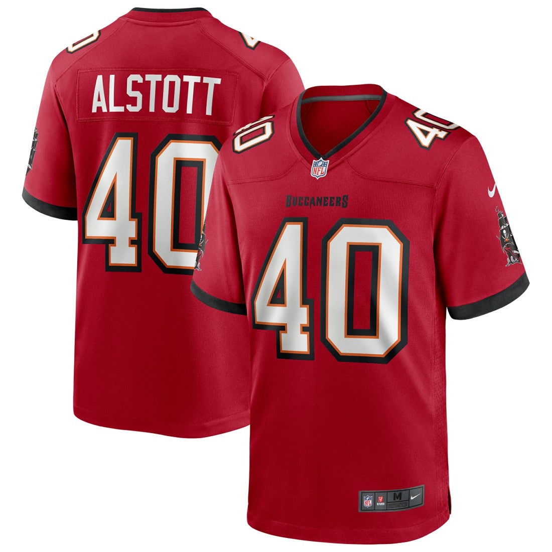 Nike Mike Alstott Tampa Bay Buccaneers Retired Player Game Jersey Red