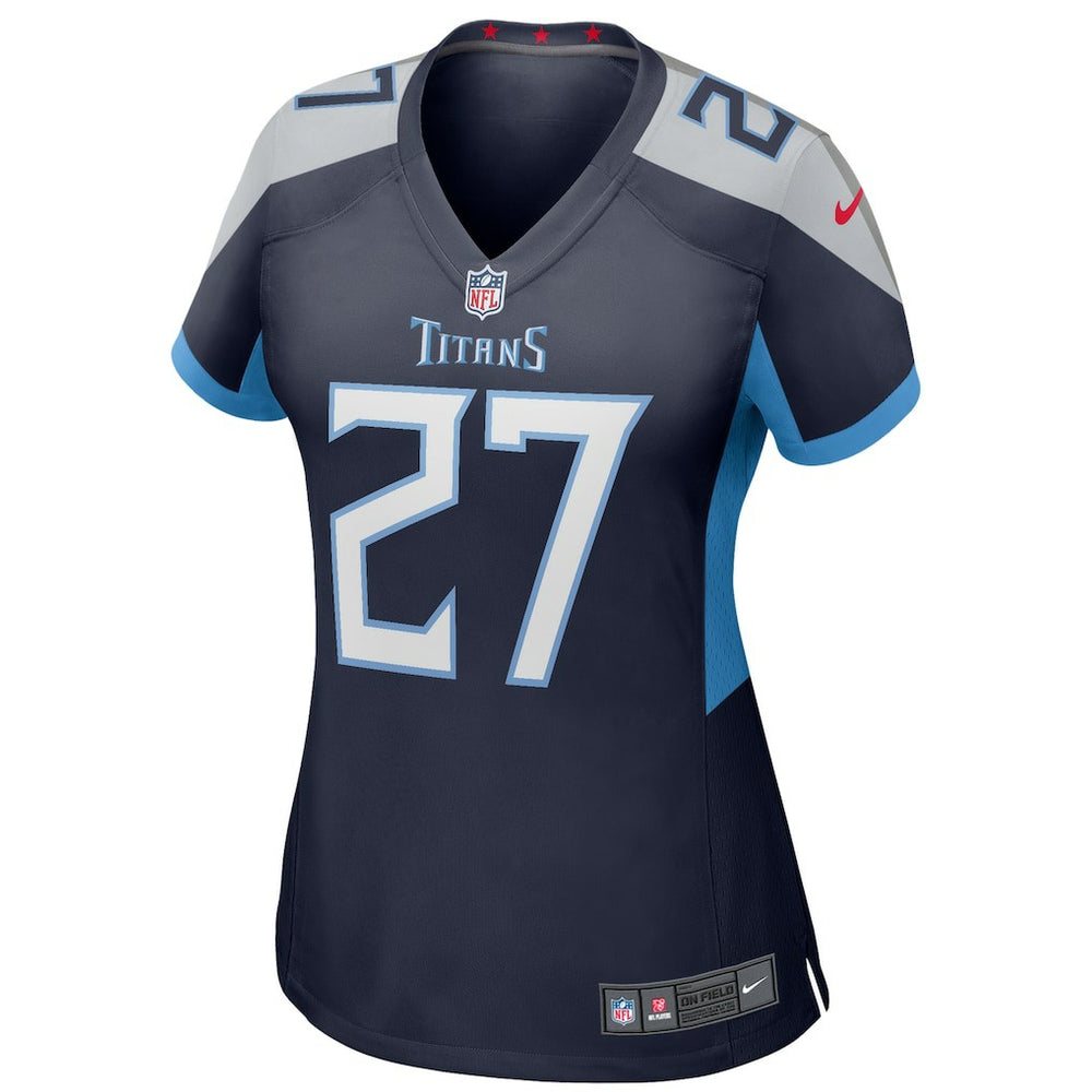 Nike Eddie George Tennessee Titans Women's Game Retired Player Jersey Navy