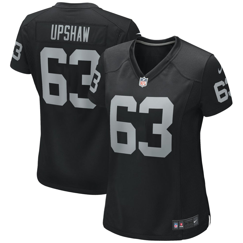 Nike Gene Upshaw Las Vegas Raiders Women's Game Retired Player Jersey Black