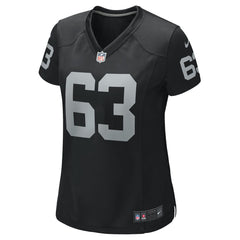 Nike Gene Upshaw Las Vegas Raiders Women's Game Retired Player Jersey Black