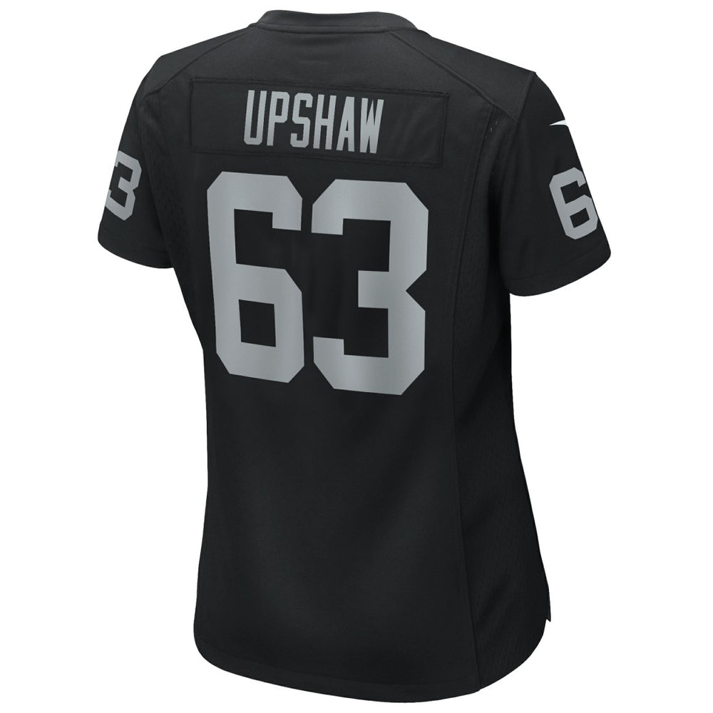 Nike Gene Upshaw Las Vegas Raiders Women's Game Retired Player Jersey Black