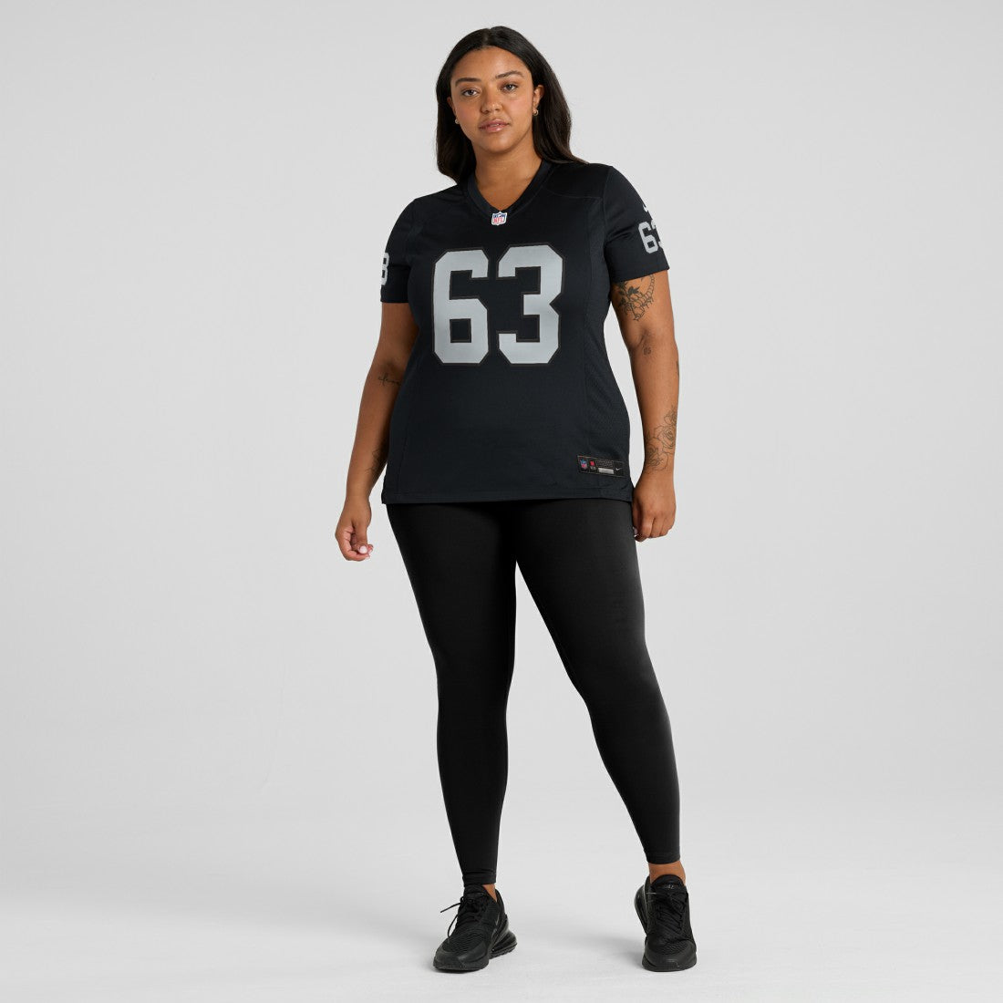 Nike Gene Upshaw Las Vegas Raiders Women's Game Retired Player Jersey Black