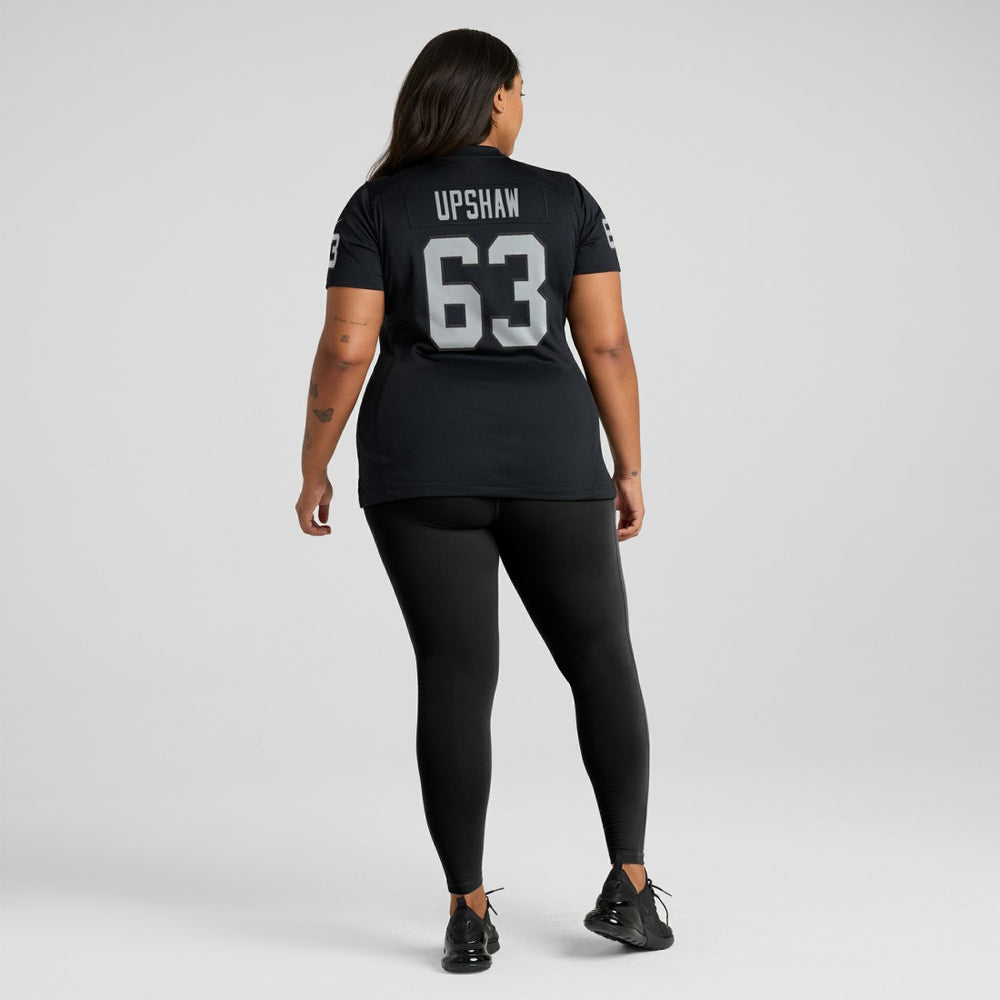 Nike Gene Upshaw Las Vegas Raiders Women's Game Retired Player Jersey Black