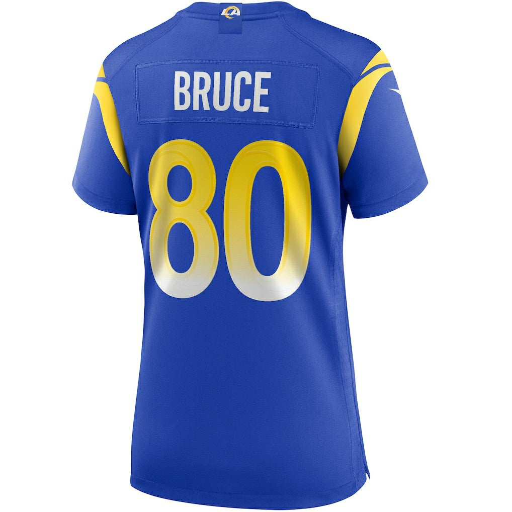 Nike Isaac Bruce Los Angeles Rams Women's Game Retired Player Jersey Royal
