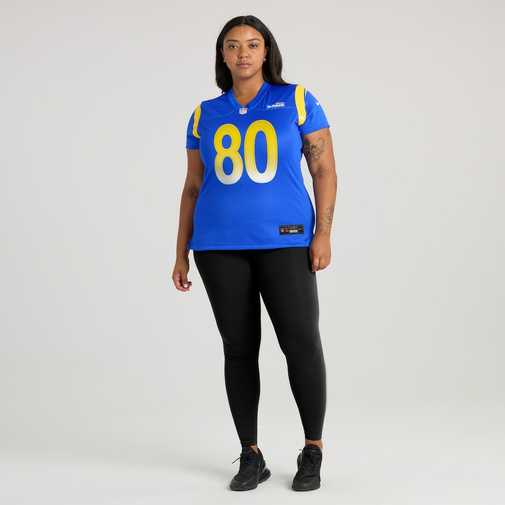 Nike Isaac Bruce Los Angeles Rams Women's Game Retired Player Jersey Royal