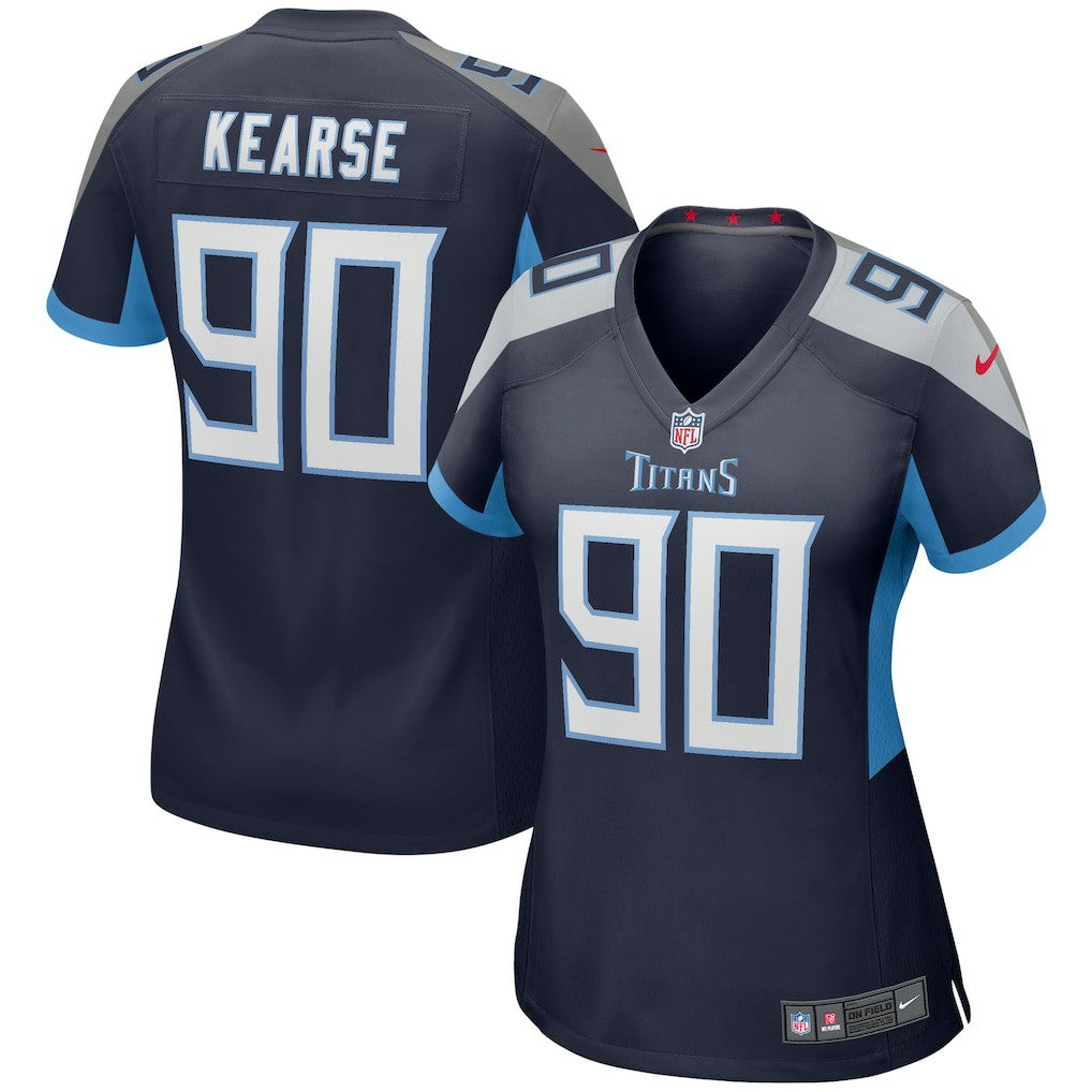 Nike Jevon Kearse Tennessee Titans Women's Game Retired Player Jersey Navy