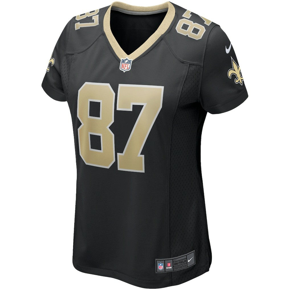 Nike Joe Horn New Orleans Saints Women's Game Retired Player Jersey Black