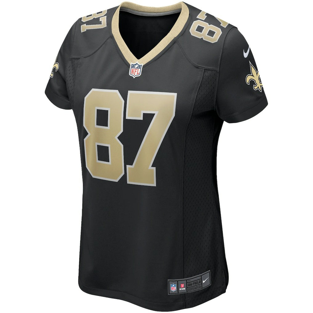 Nike Joe Horn New Orleans Saints Women's Game Retired Player Jersey Black