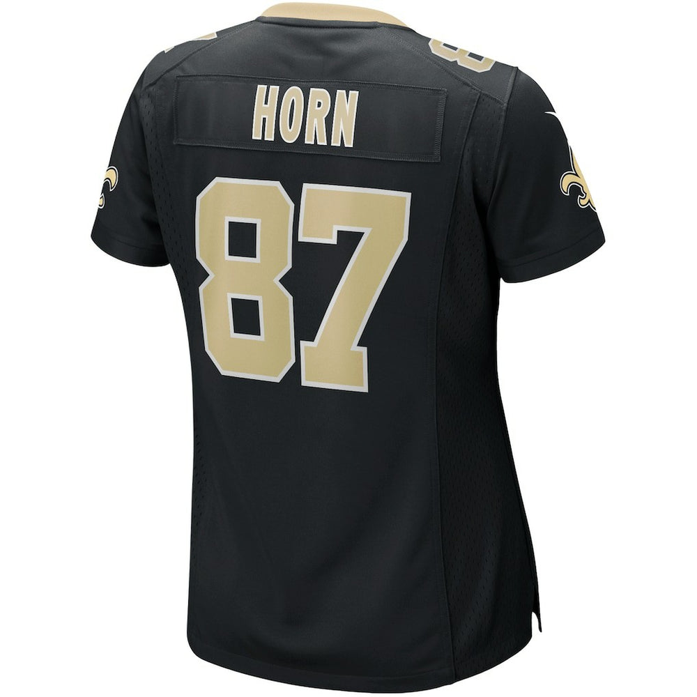 Nike Joe Horn New Orleans Saints Women's Game Retired Player Jersey Black